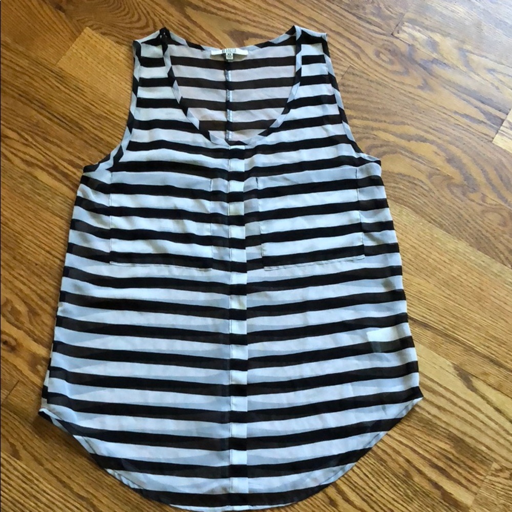 BB Dakota shear striped top - xs